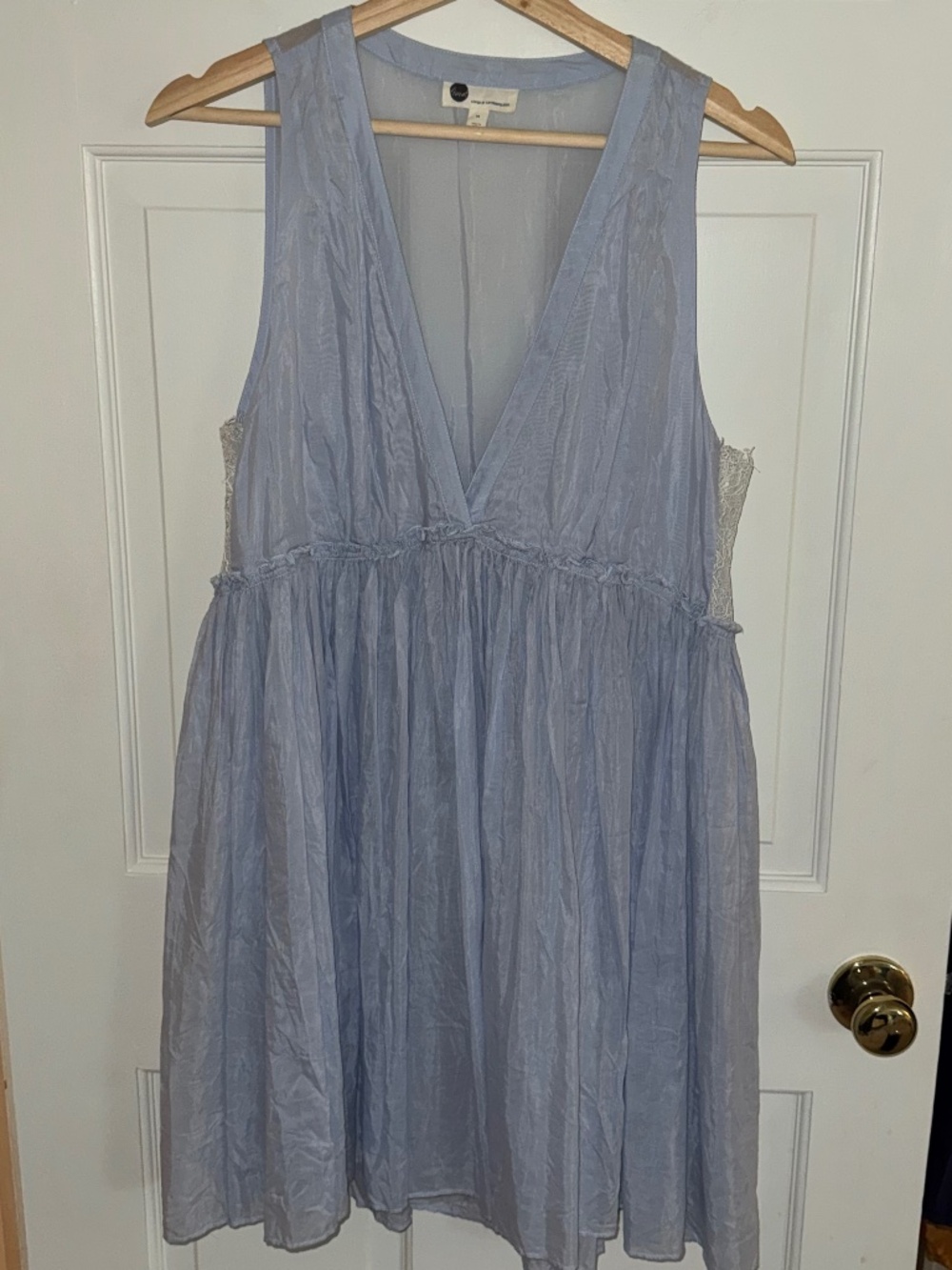 Floreat slip dress  by Anthropologie size M.